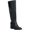 Vince Camuto Evronna Womens Leather Tall Knee-high Boots In Multi