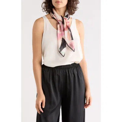 Vince Camuto Exploded Bloom Scarf In Pink