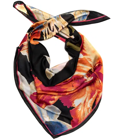 Vince Camuto Exploded Blooms Square Scarf In Multi
