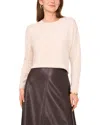 Vince Camuto Exposed Seam Crewneck Sweater