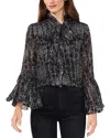 VINCE CAMUTO FAN SLEEVE BLOUSE