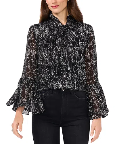 VINCE CAMUTO FAN SLEEVE BLOUSE