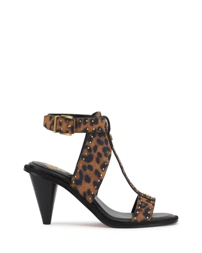 Vince Camuto Faunie Sandal In Animal Print