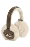 Vince Camuto Faux Fur Earmuffs In Brown
