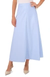 Vince Camuto Faux Leather A-line Skirt In Kentucky Blue