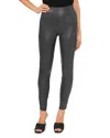 Vince Camuto Faux-leather Leggings In Dark Pewter