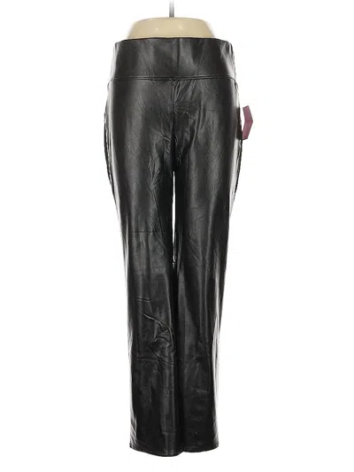 Pre-owned Vince Camuto Faux Leather Pants In Black