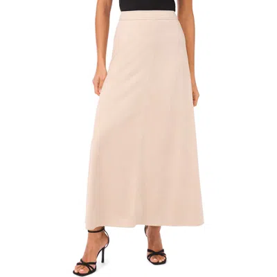 Vince Camuto Faux Suede A-line Skirt In Neutral