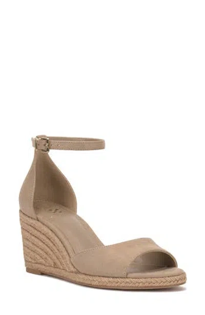 Vince Camuto Faylie Wedge Espadrille Sandal In Brown