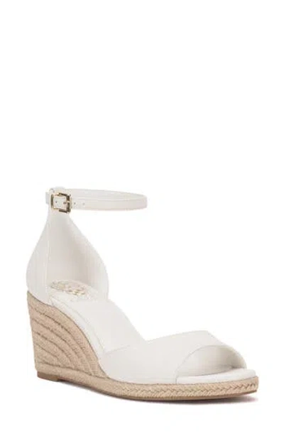 Vince Camuto Faylie Wedge Espadrille Sandal In White