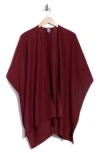 Vince Camuto Feathersoft Basketweave Topper In Burgundy
