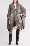 Vince Camuto Feathersoft Western Geometric Topper In Gray