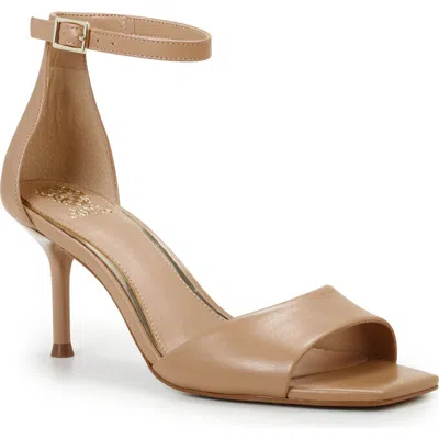Vince Camuto Febe Ankle Strap Sandal In Sandstone