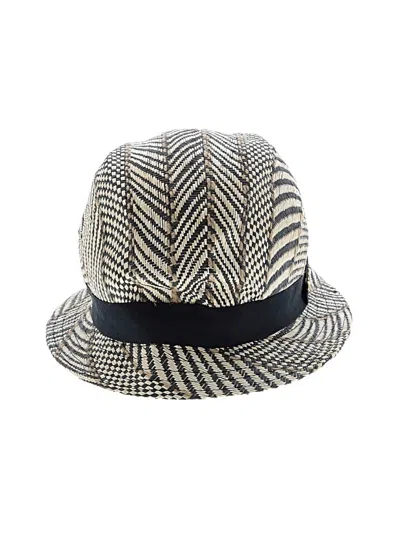 Pre-owned Vince Camuto Fedora In Brown