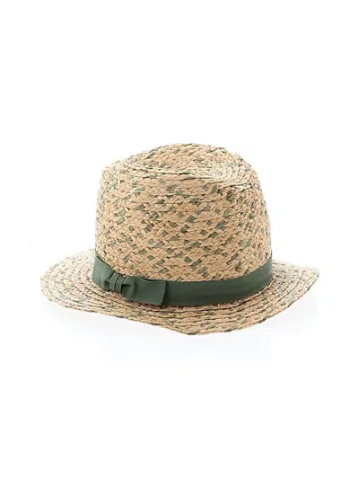 Pre-owned Vince Camuto Fedora In Brown