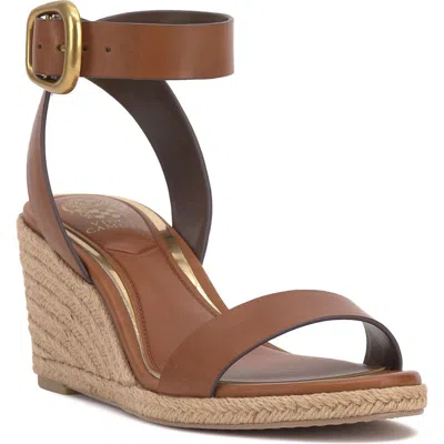 Vince Camuto Felia Wedge Sandal In Brown