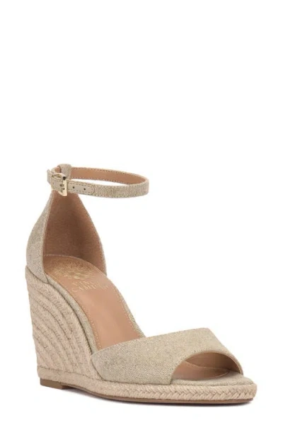 Vince Camuto Felyn Two-piece Espadrille Wedge Sandals In Neutral