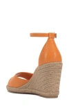 Vince Camuto Felyn Espadrille Wedge Sandal In Orange