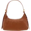 Vince Camuto Fenne Womens Embroidered Leather Shoulder Handbag In Multi