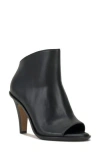 Vince Camuto Finndaya Open Toe Bootie In Black