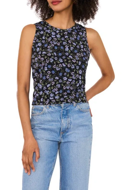 Vince Camuto Floral Keyhole Tank In Frozen
