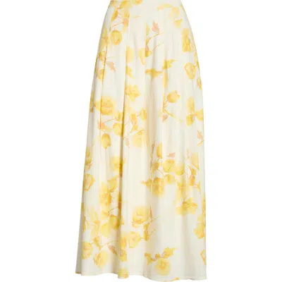 Vince Camuto Floral Maxi Skirt In Multi