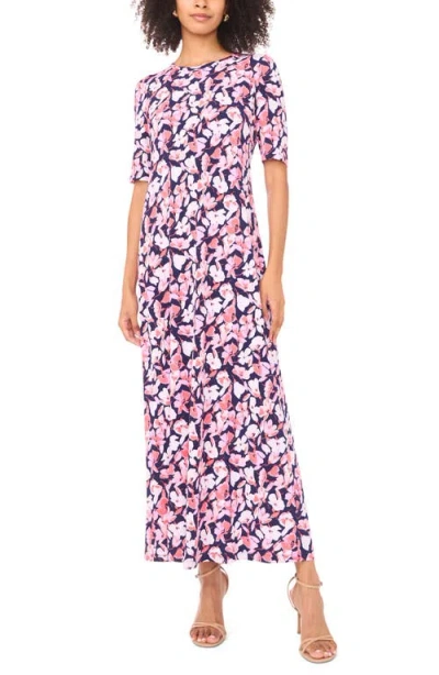 Vince Camuto Floral Print Maxi Dress In Multi