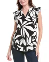 Vince Camuto Flutter Sleeve Blouse