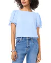 Vince Camuto Tulip Sleeve Chiffon Top In Sky