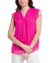 Vince Camuto Flutter Sleeve Top