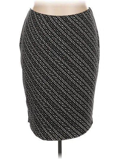 Pre-owned Vince Camuto Formal Skirt In Black