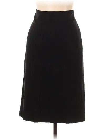 Pre-owned Vince Camuto Formal Skirt In Black