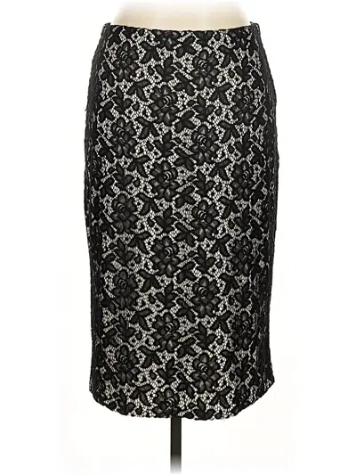 Pre-owned Vince Camuto Formal Skirt In Black