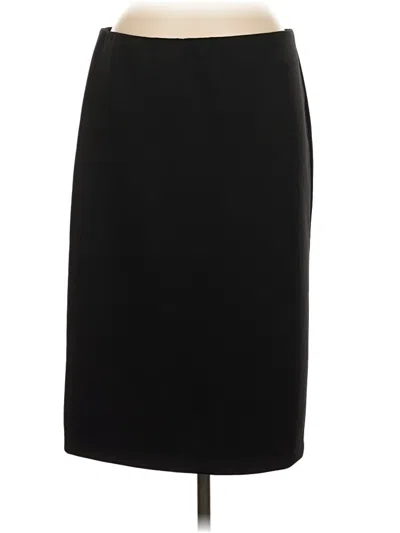 Pre-owned Vince Camuto Formal Skirt In Black