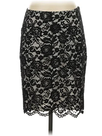 Pre-owned Vince Camuto Formal Skirt In Black
