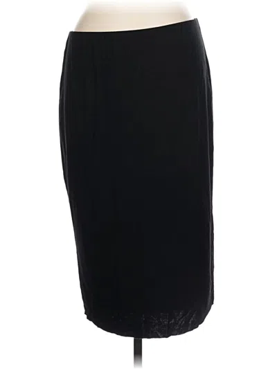 Pre-owned Vince Camuto Formal Skirt In Black