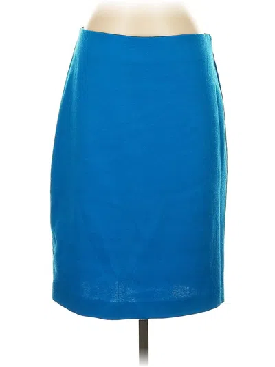 Pre-owned Vince Camuto Formal Skirt In Blue