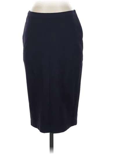Pre-owned Vince Camuto Formal Skirt In Blue
