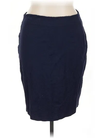 Pre-owned Vince Camuto Formal Skirt In Blue