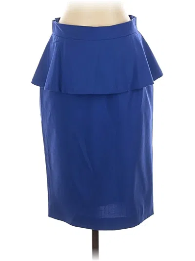 Pre-owned Vince Camuto Formal Skirt In Blue