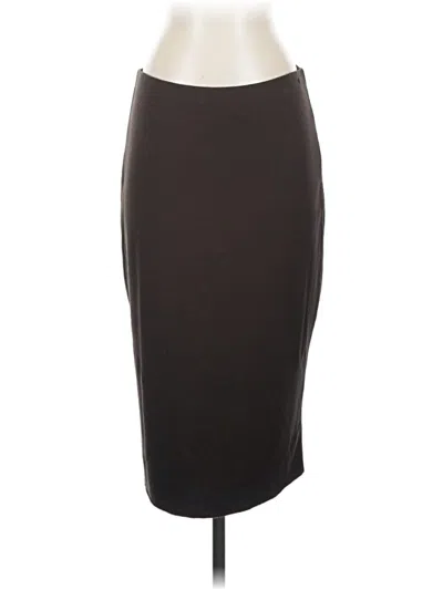 Pre-owned Vince Camuto Formal Skirt In Brown