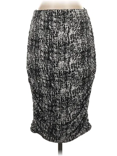 Pre-owned Vince Camuto Formal Skirt In Gray
