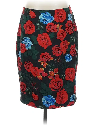 Pre-owned Vince Camuto Formal Skirt In Red