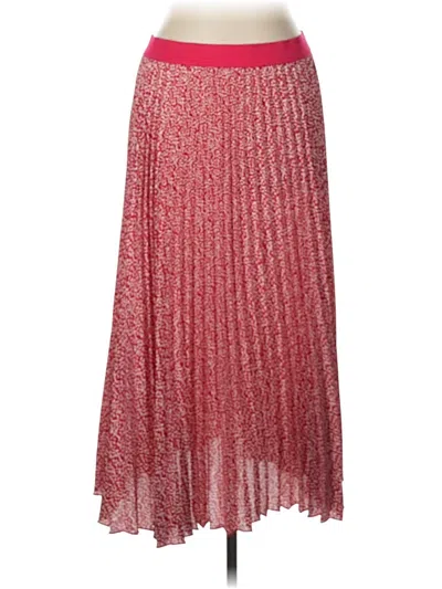 Pre-owned Vince Camuto Formal Skirt In Red