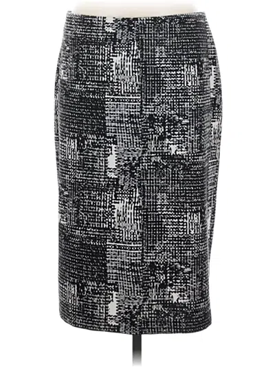 Pre-owned Vince Camuto Formal Skirt In Silver