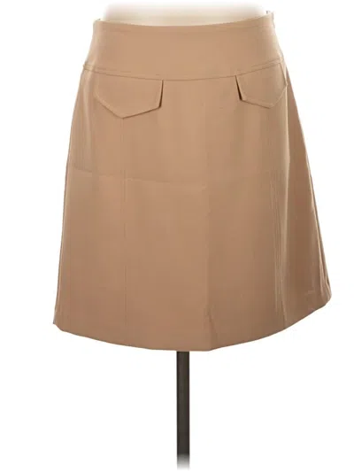 Pre-owned Vince Camuto Formal Skirt In Tan