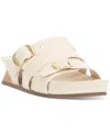 Vince Camuto Freoda Slide Sandal In Creamy White Leather