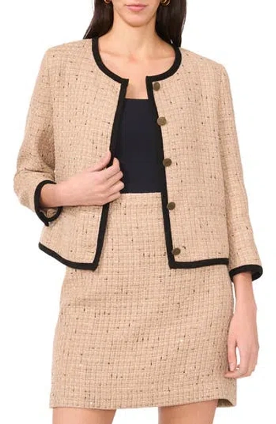 VINCE CAMUTO VINCE CAMUTO FRONT BUTTON BLOUSON JACKET