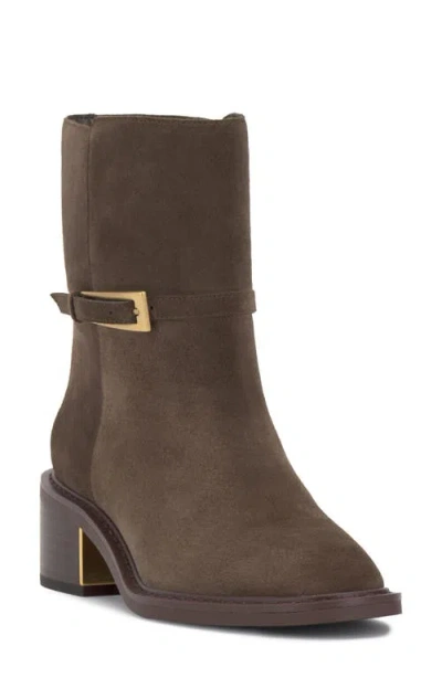 Vince Camuto Gali Bootie In Sable Suede