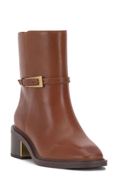 Vince Camuto Gali Bootie In Whiskey Leather